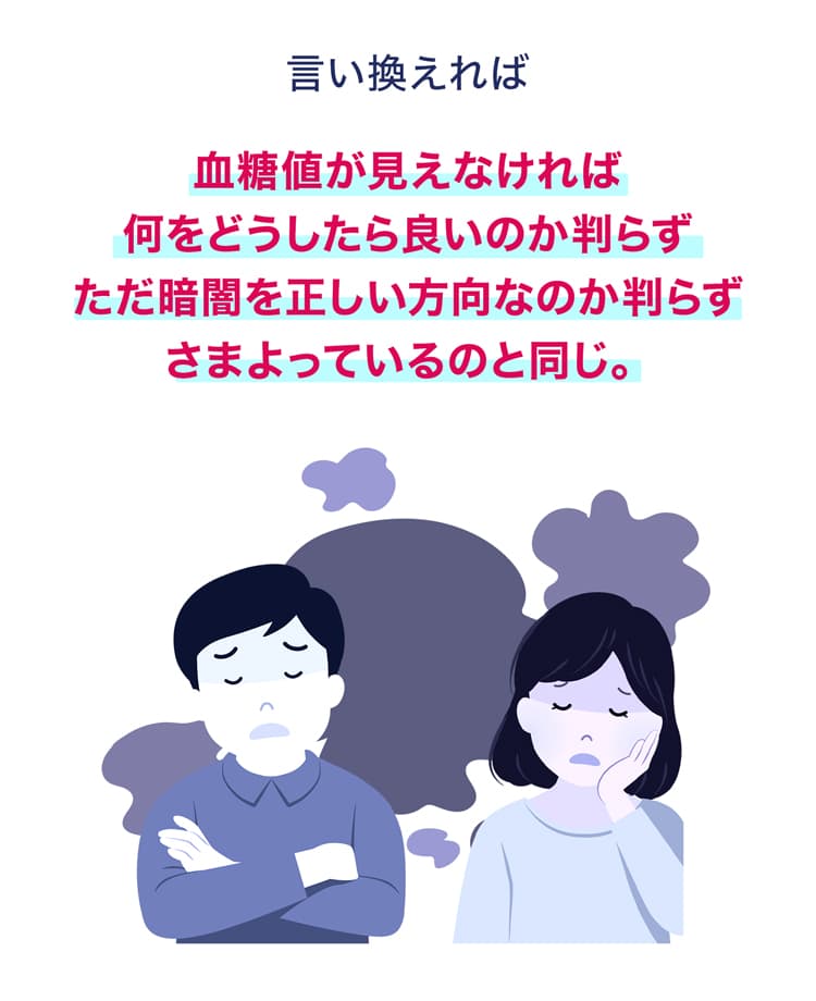 血糖値測定の必要性