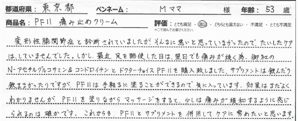 商品レビュー