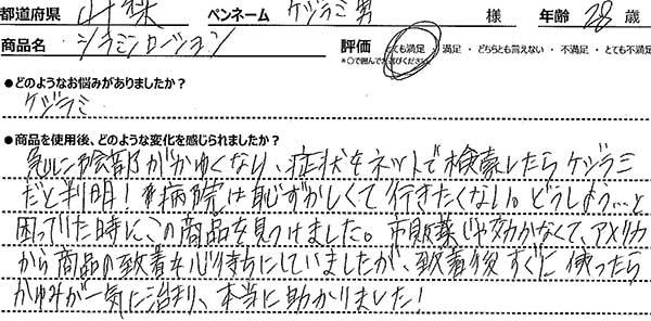 シラミンローションレビュー2