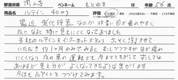 商品レビュー