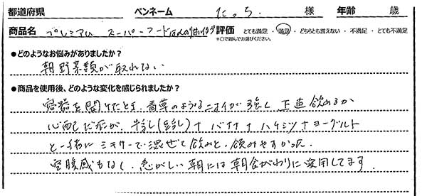 商品レビュー