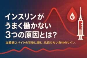 インスリンが上手く働かない