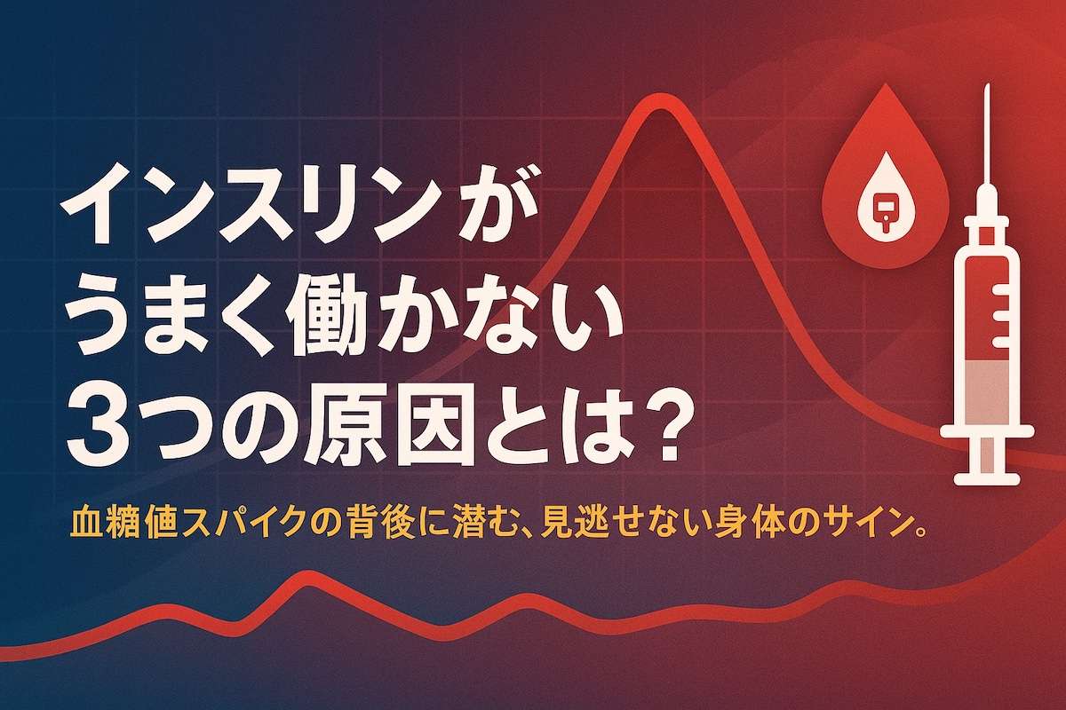 インスリンが上手く働かない