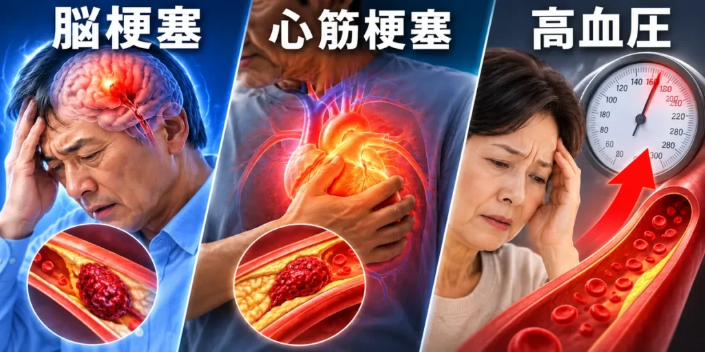 脳梗塞・心筋梗塞・高血圧